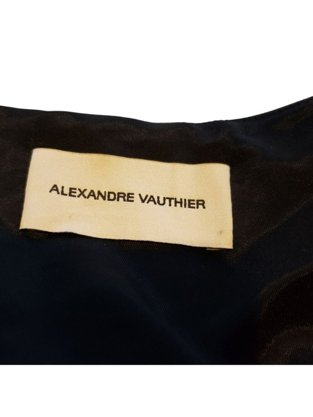 Alexandre Vauthier $2550 Black Strapless Ruffle Mini Dress Y2K Prom Cocktail - Picture 4 of 9